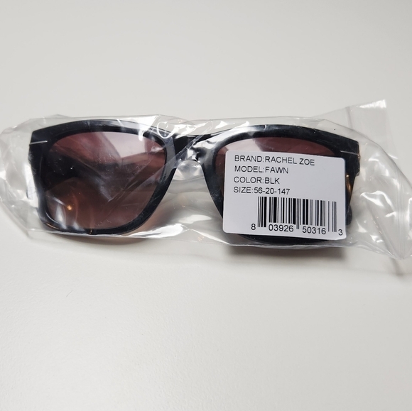Rachel Zoe Fawn Sunglasses Black main image 6